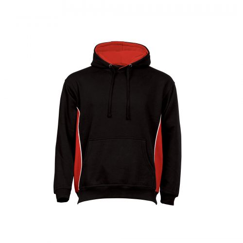 Silverswift Hooded Sweatshirt - M - Black - Red