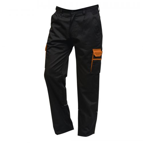 Silverswift Combat Trouser - 30T - Black - Orange