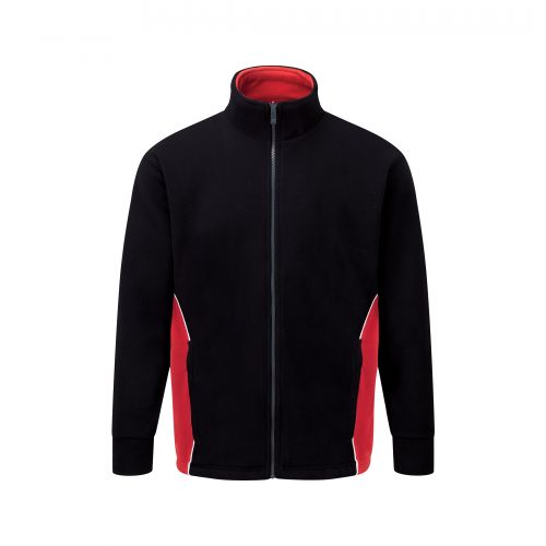 Silverswift Premium Fleece - 3XL - Black - Red