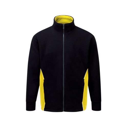 Silverswift Premium Fleece - 3XL - Black - Yellow