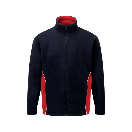 Silverswift Premium Fleece - 3XL - Navy - Red