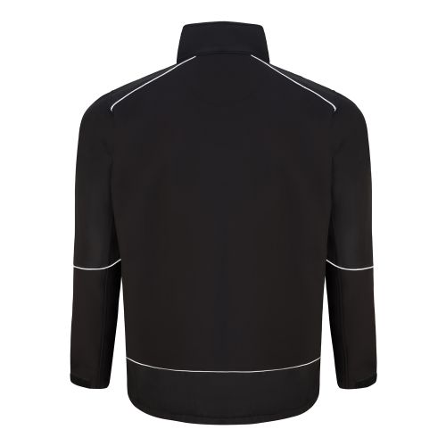 Fireback Softshell Jacket - L - Black - Black Jackets 4283-L-BKBK
