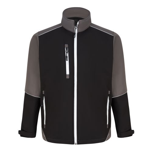 Fireback Softshell Jacket - 2XL - Black - Graphite