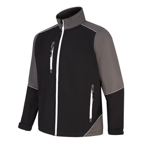 Fireback Softshell Jacket - 2XL - Black - Graphite Jackets 4283-2XL-BKGR