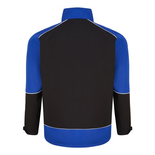 Fireback Softshell Jacket - 2XL - Black - Royal Blue Jackets 4283-2XL-BKRY