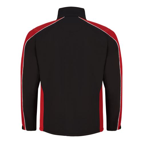 Avocet Softshell Jacket - L - Black - Red Jackets 4288-L-BKRD