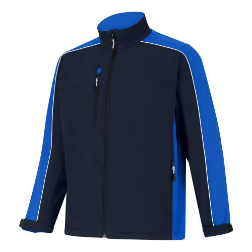 Avocet Softshell Jacket - 5XL - Navy - Red Jackets 4288-5XL-NVRD