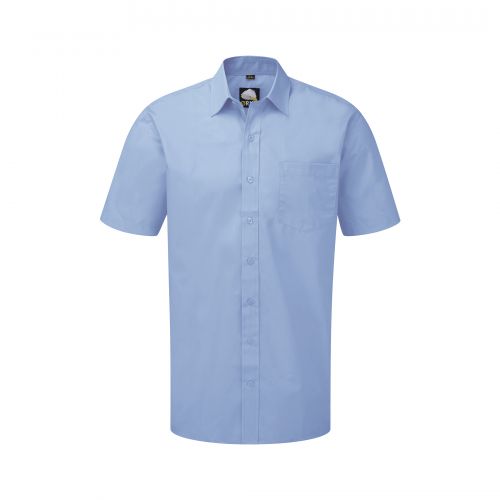Manchester Premium S/S Shirt - 14.5 - Sky Shirts & Blouses 5300-14.5-SK