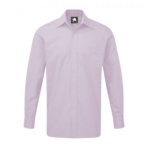 Manchester Premium L/S Shirt - 14.5 - Lilac