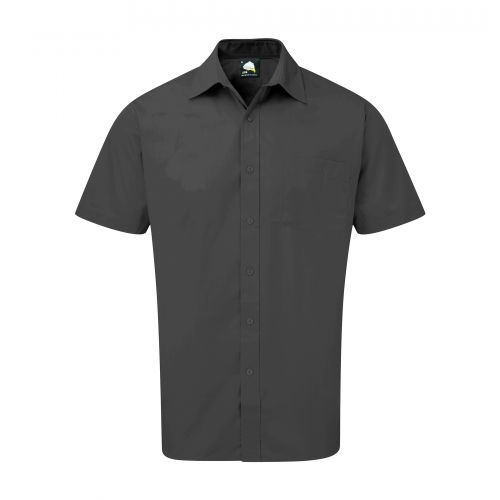 Essential S/S Shirt - 14 - Dark Grey