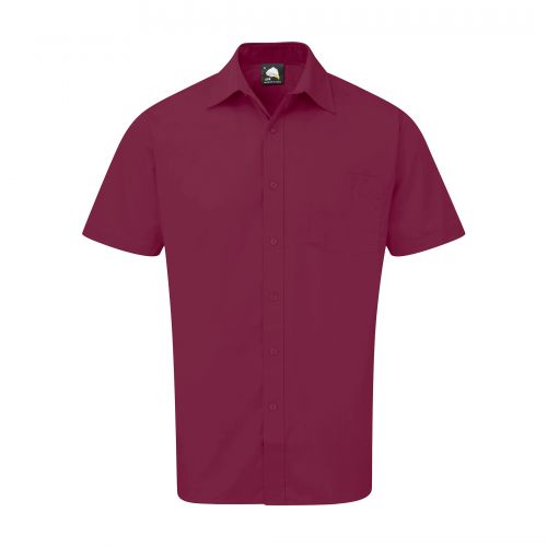 Essential S/S Shirt - 14 - Maroon