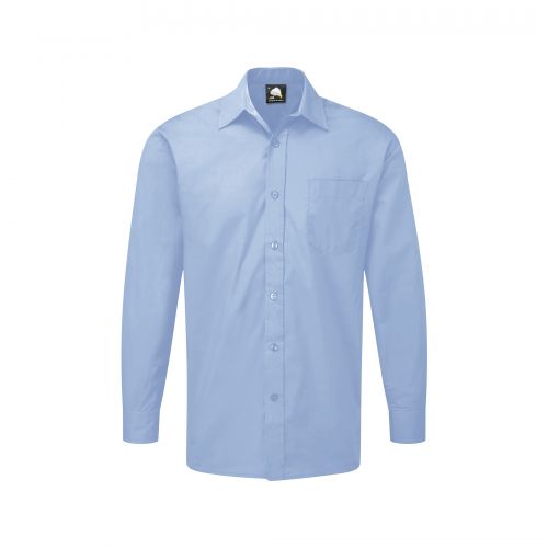 Essential L/S Shirt - 14 - Sky