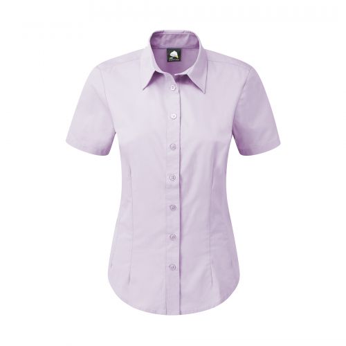 Essential S/S Blouse - 10 - Lilac