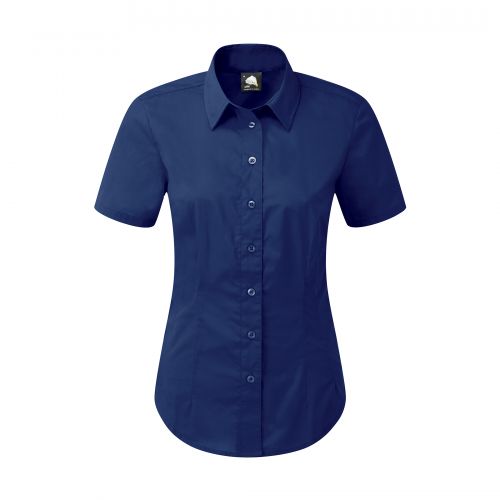 Essential S/S Blouse - 10 - Royal