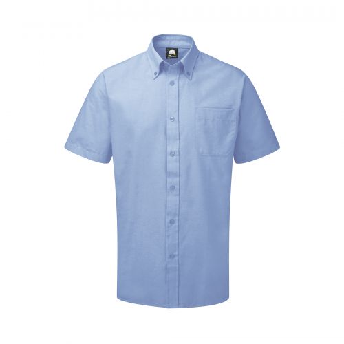 Classic Oxford S/S Shirt - 19 - Sky