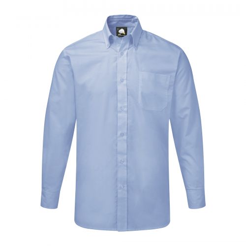 Classic Oxford L/S Shirt - 14 - Sky