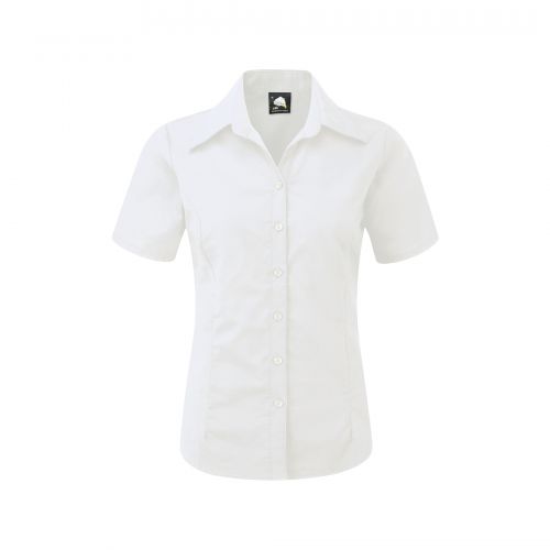 Classic Oxford S/S Blouse - 14 - White