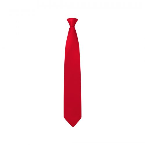 Clip-on Tie - Red