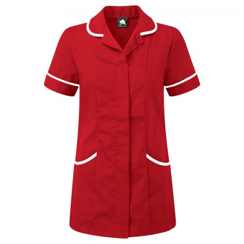 Florence Classic Tunic - 10 - Red With White Trim