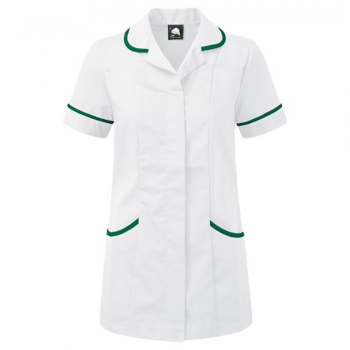 Florence Classic Tunic - 10 - White with Bottle Trim