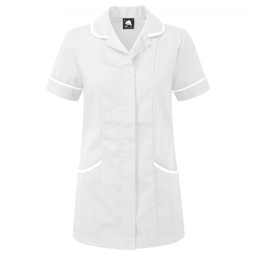 Florence Classic Tunic - 10 - White With White Trim