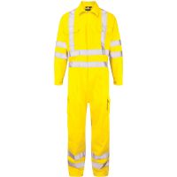 Hi-Vis Shrike Coverall - 2XL - Hi-Vis Yellow