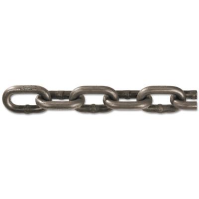 Grade 43 High Test Chains, Size 5/8 in, 150 ft, 13000 lb Limit, Self Colored