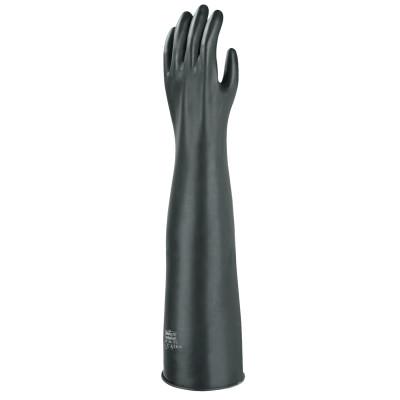 Marigold Emperor Heavyweight Latex Gloves, Size 10.5, Black