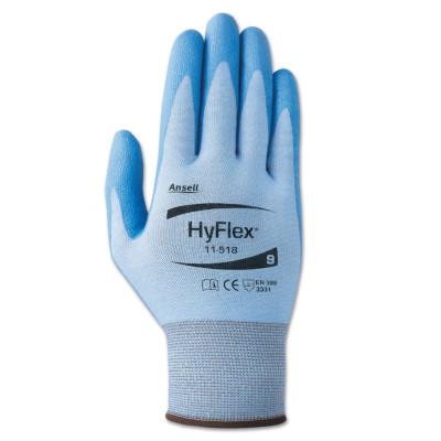 HyFlex 11-518 Light Cut-Resistant Gloves, Size 10, Blue