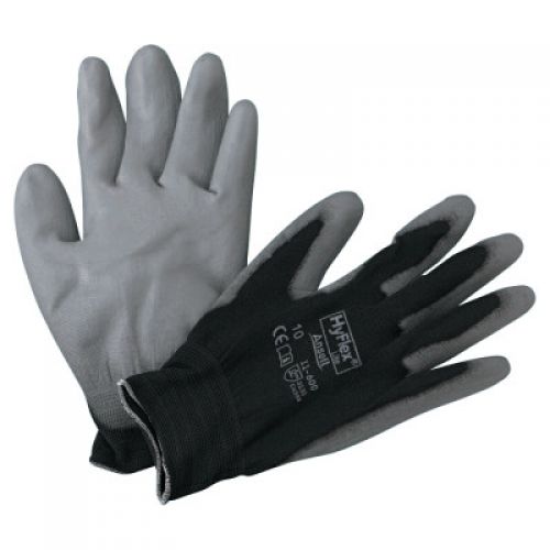 11-600 Palm-Coated Gloves, Size 10, Black