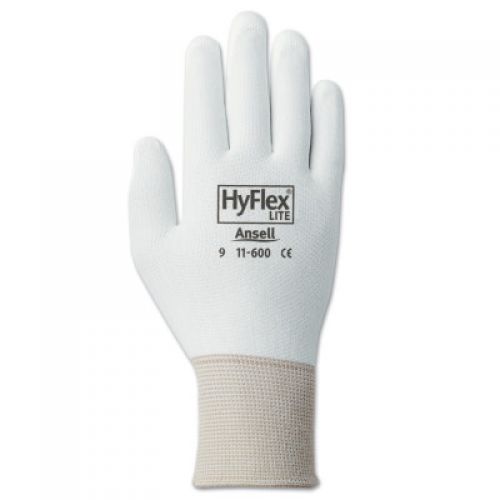 11-600 Palm-Coated Gloves, Size 10, White