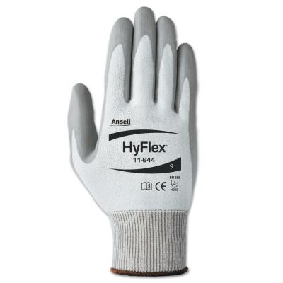 HyFlex 11-644 Light Cut Protection Gloves, Size 9, Gray/White