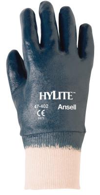 ANSELL HyLite Fully Coated Gloves, 8.5, Blue