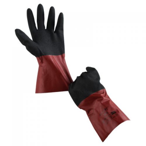 AlphaTec Gloves,10, Black/Burgundy