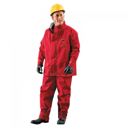 Alphatec Polyester Trilaminate Jacket, X-Large, Red
