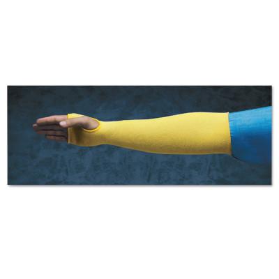 Kevlar Sleeves, 18 in Long, One Size, Yellow