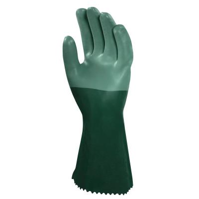08-354 Neoprene Dipped Gloves, Rough Finish, Size 9, Green