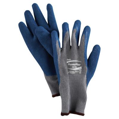 PowerFlex Gloves, 9, Blue/Gray