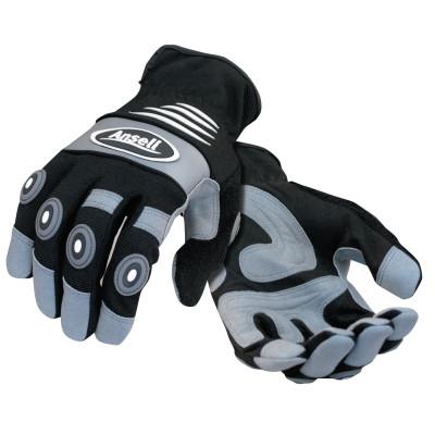 ANSELL Projex Medium Duty Gloves, X-Large, Black/Gray