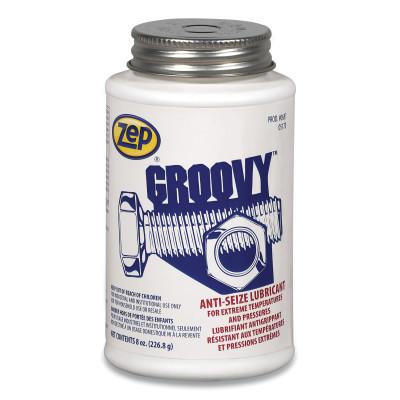 GROOVY Anti-Sieze Lubricant Paste, 8 oz, Brush Top Can