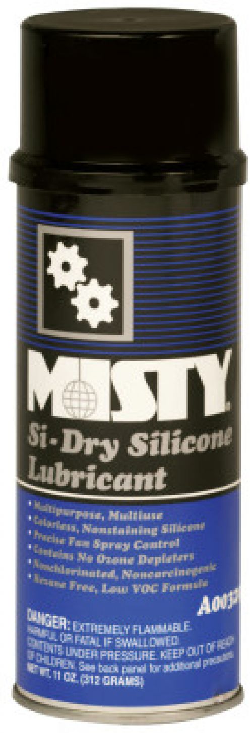 Si-Dry Silicone Spray Lubricant, Aerosol, 11 oz