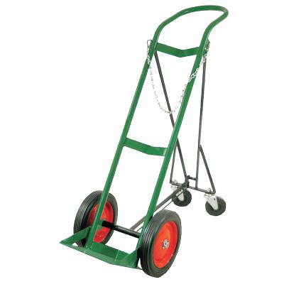 Retractable Single-Cylinder Medical Carts, 10 in Rubber/Steel Rim Wheels