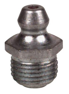 ALEMITE Hydraulic Fittings, Straight, 11/16 in, Male/Male, 1/8 in (PTF-SAE)