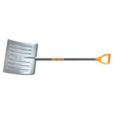 Arctic Blast Snow Pusher, 14 1/2 in X 18 in Blade, Wood Poly D-Grip Handle