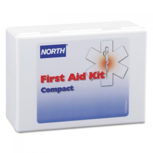 Compact First Aid Kit, General Purpose, Plastic Case