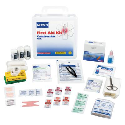 HONEYWELL NORTH Construction First Aid Kit, 50 Person, Plastic