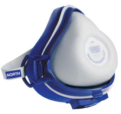 HONEYWELL NORTH CFR-1 Reusable Particulate Respirators, Half Facepiece, Large