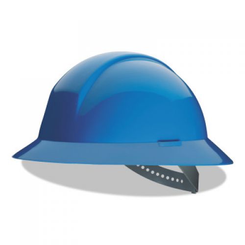 Everest Hard Hats, 4 Point, Full Brim, Sky Blue