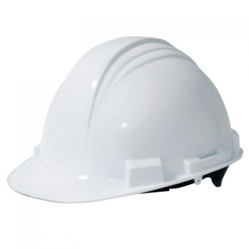 Peak Hard Hat, Cap Style, 4-point, White