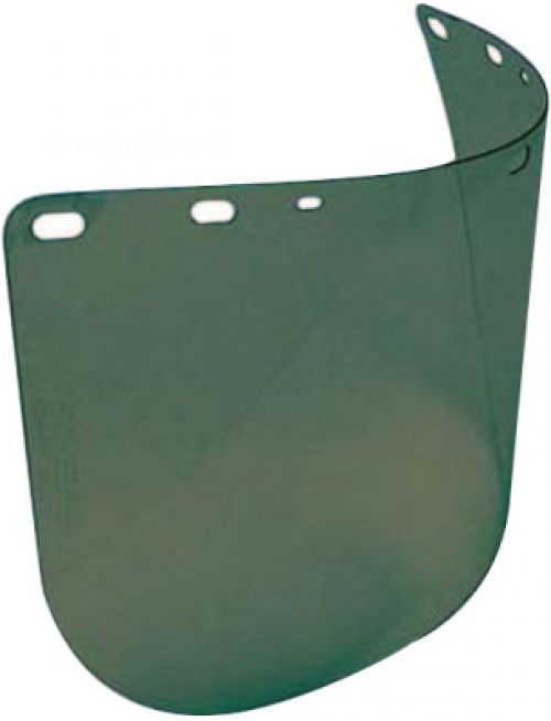 Faceshield Replacement Visors, Green, Polycarbonate